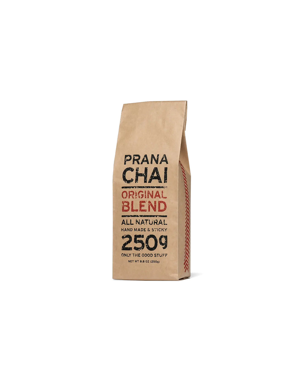 A 250g bag of Prana Chai blend
